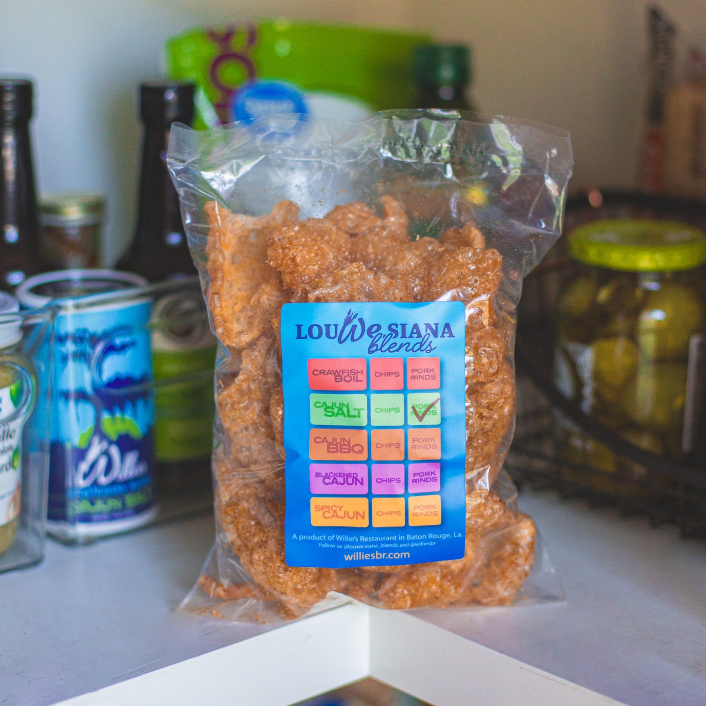 Pork Rinds • CAJUN SALT