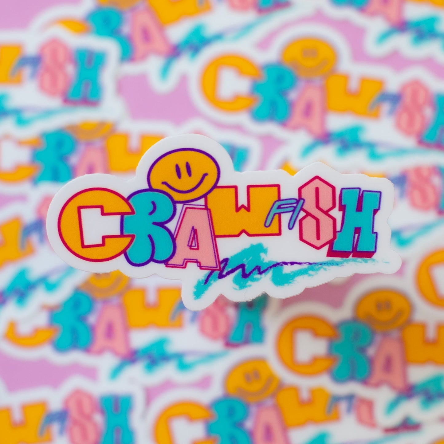 90’s Crawfish Kid • Sticker