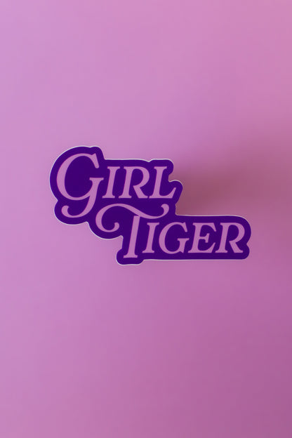 Girl Tiger • Sticker