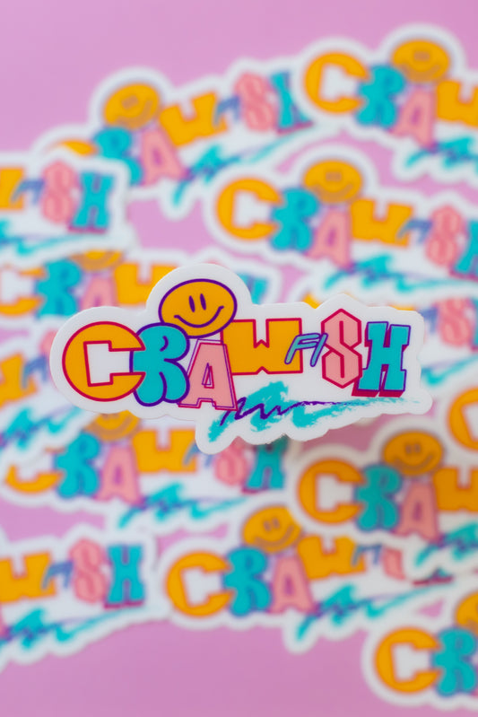 90’s Crawfish Kid • Sticker