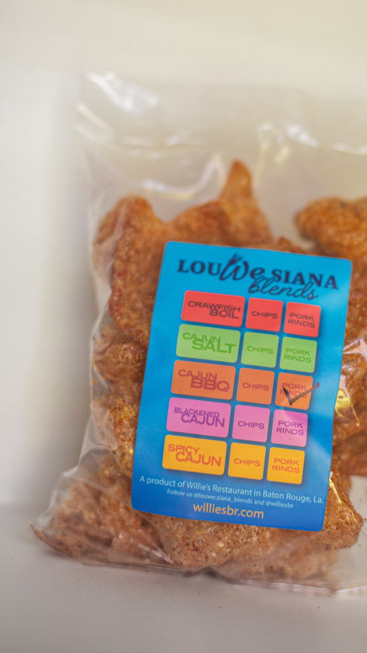 Pork Rinds • CAJUN BBQ