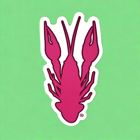 The Pink Crawfish • Magnet