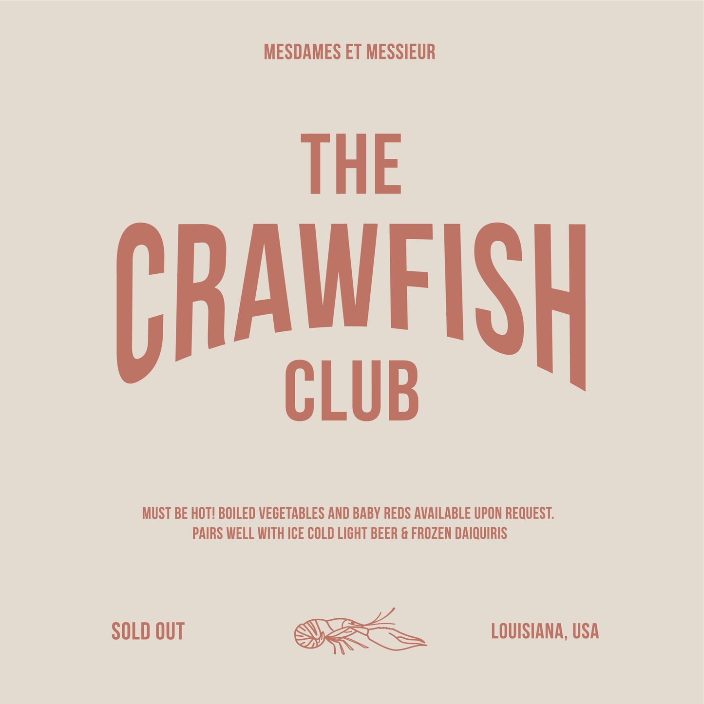 Crawfish Club • Sweater