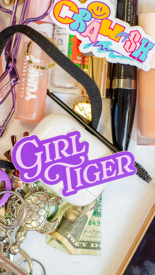 Girl Tiger • Sticker