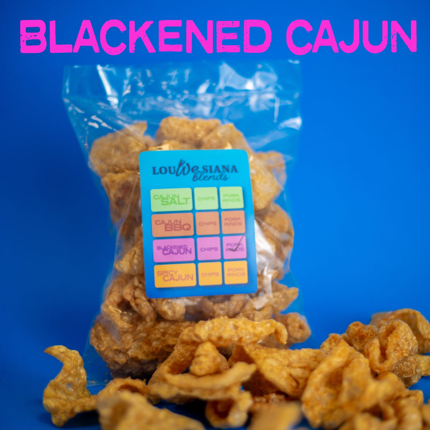 Pork Rinds • BLACKENED CAJUN