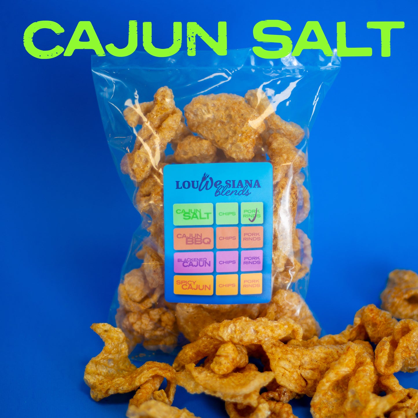 Pork Rinds • CAJUN SALT