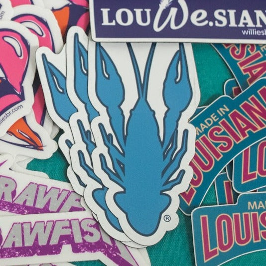 The Blue Crawfish • Sticker