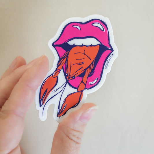 Crawfish Satisfaction • Sticker