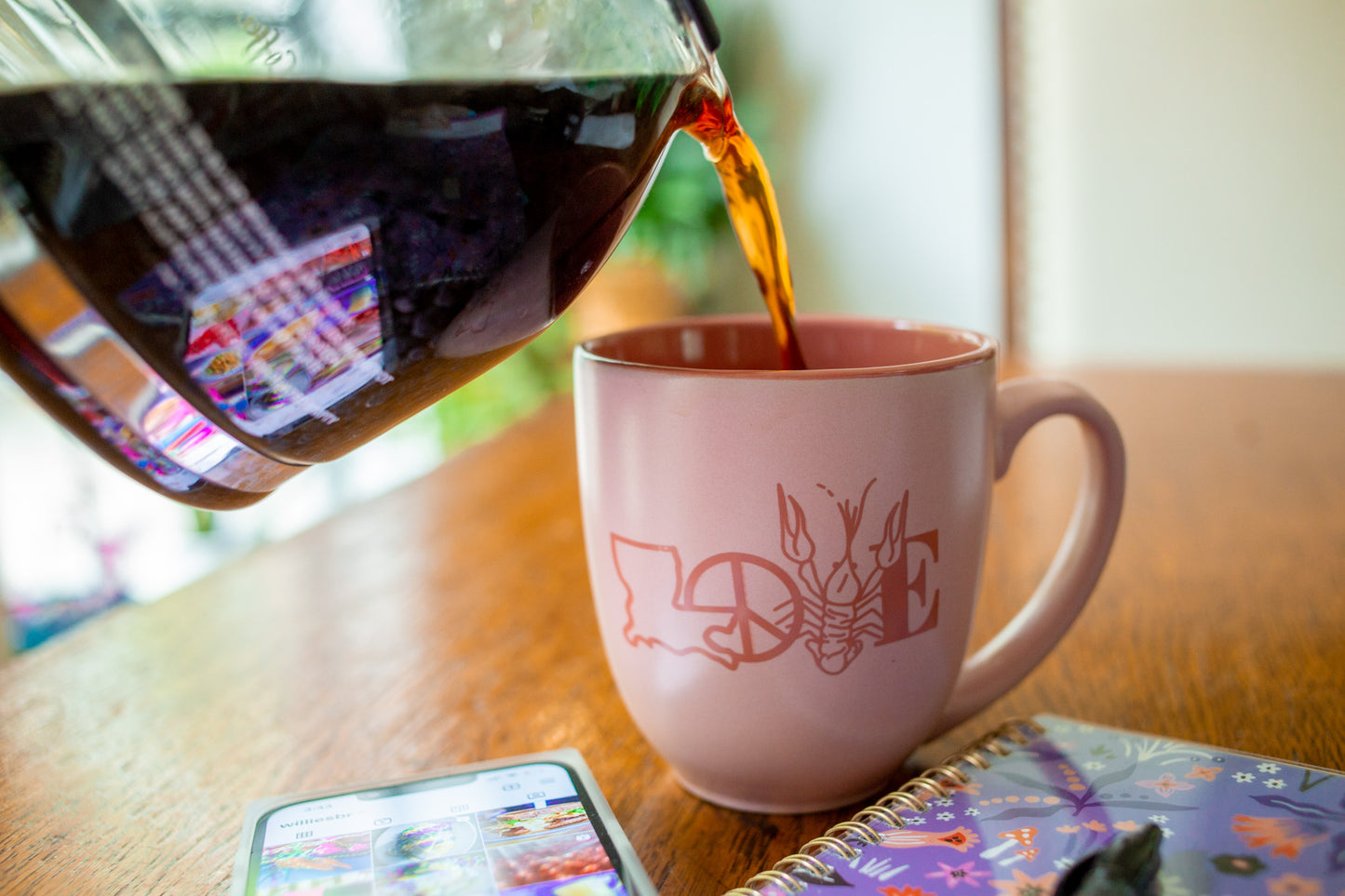 Pretty in Pink • Love Mug