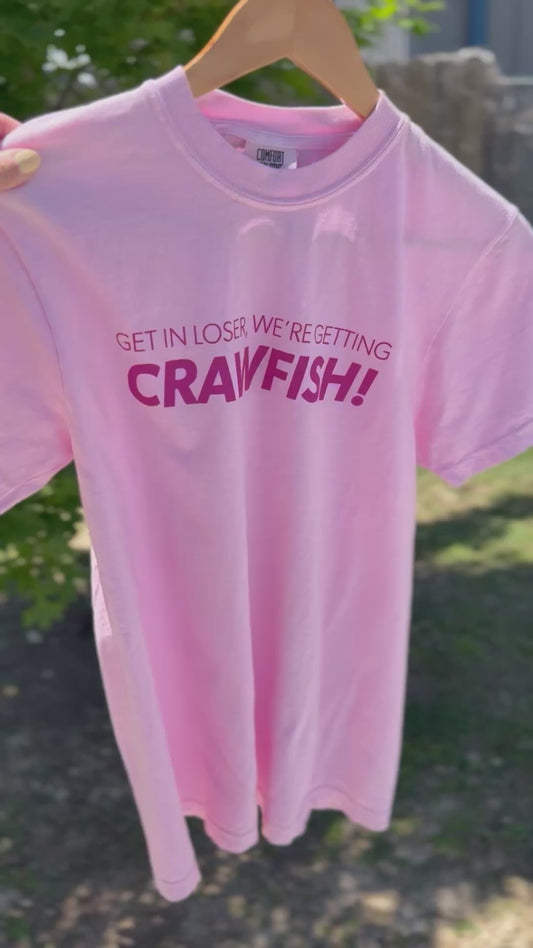 Get in Loser • Pink • Full Length Tee